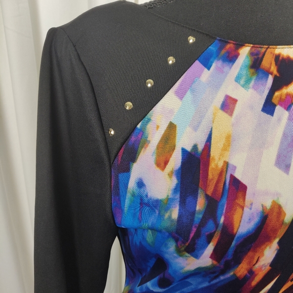 Tiana B Women's Multi Color Dress size 10 - Picture 4 of 5